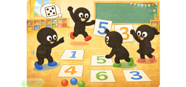 「数字あわせ」活動イメージ画像