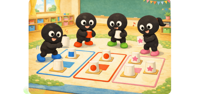 「かたち隠し」活動イメージ画像